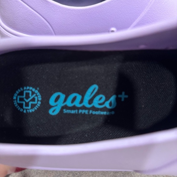 Gales Frontline Unisex Lavender Slip-Resistant Nursing Shoes Size M10 W12 - Picture 2 of 9